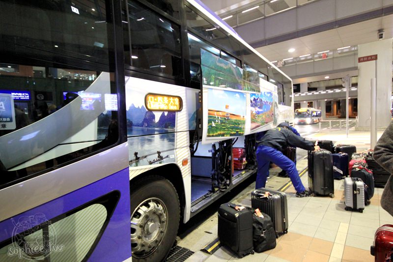 日本旅遊交通▍機場巴士。關西機場至大阪或京都，不用大包小巴進出地鐵站的好選擇！