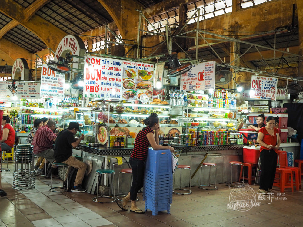 越南胡志明▎濱城市場。胡志明觀光夜市 美食按摩換錢 全都搞定！