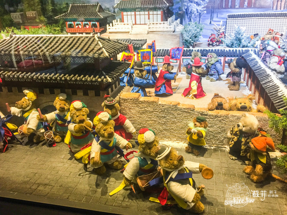 韓國首爾景點▎泰迪熊博物館。親子旅遊推薦♥好拍好玩好療癒！