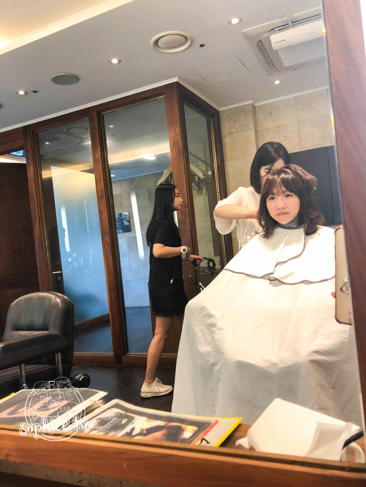 首爾江南狎鷗亭∣韓國剪髮初體驗。BOBORIS沙龍美容室 還有機會巧遇韓國藝人喔~
