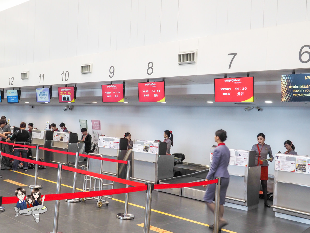 泰越捷航空∣台中直飛曼谷新航線✈搭乘體驗 購票方式 泰國簽證問題，一次全搞懂！