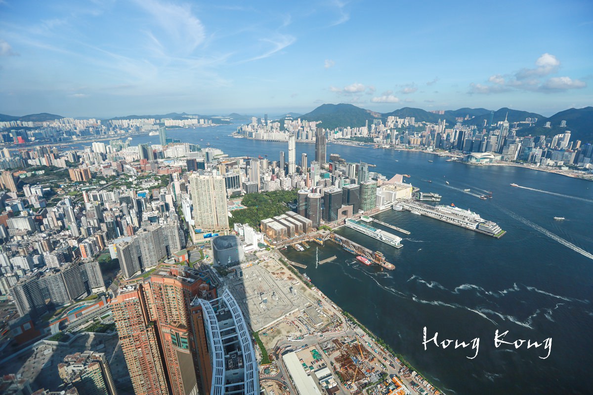 香港景點∣天際100觀景台：俯瞰香港最美維多利亞港夜景！