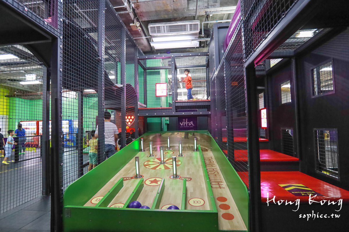 香港景點∣最熱門的SuperPark室內運動樂園。3大園區超過20項體能遊戲一次玩個夠！