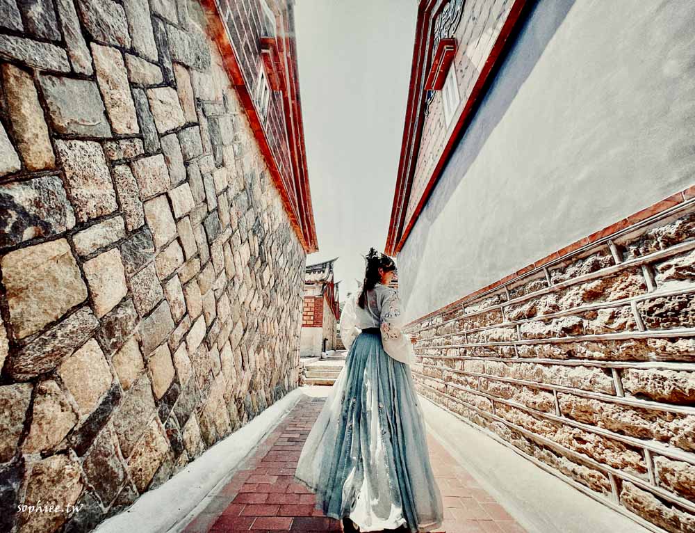 金門旗袍體驗》花樣年華旗袍漢服出租 走入時光隧道 感受沙美古樸之美
