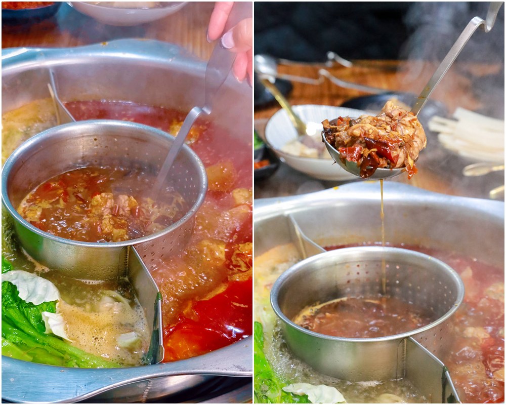豐原美食》十三涮四川料理重慶火鍋 道地川菜熱炒 溫體牛重慶麻辣鍋！