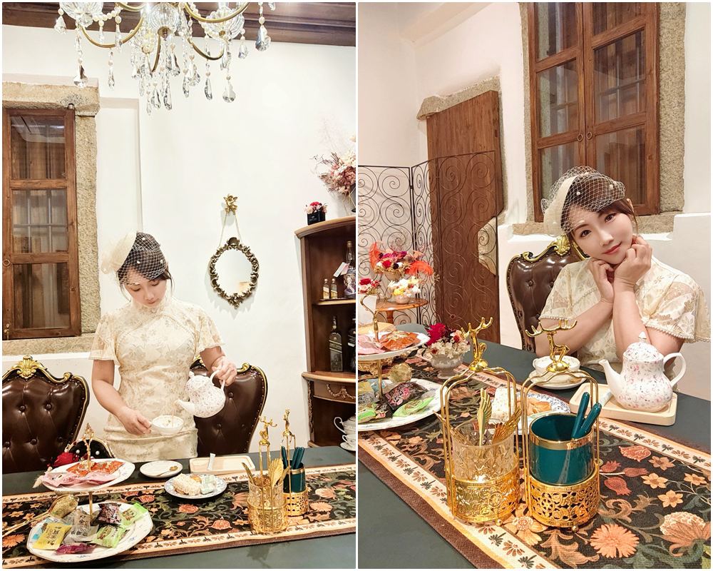 甄洋樓/咖啡氣泡飲旗袍體驗（金門）