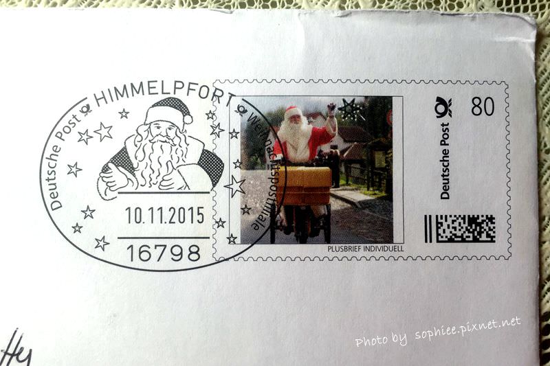 ☆收到來自北極的信！聖誕老公公寄信來了~