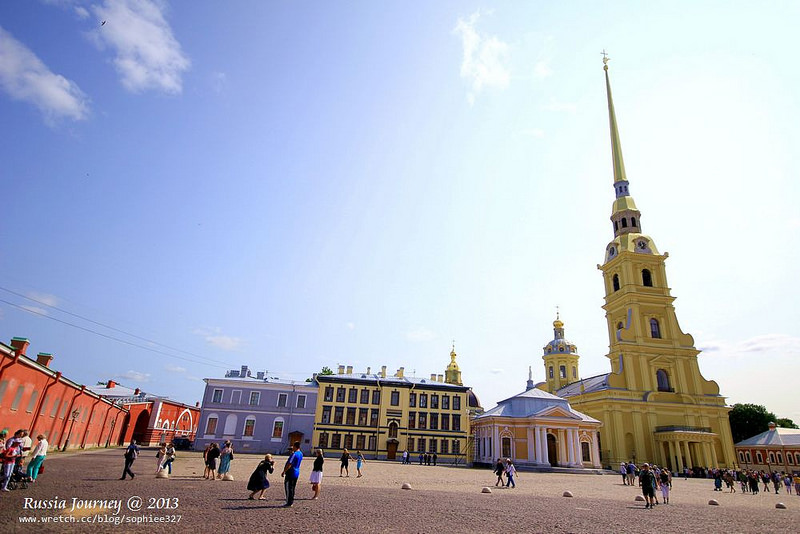 ［Russia］聖彼得堡的起源–「彼得保羅要塞」（兔子島）