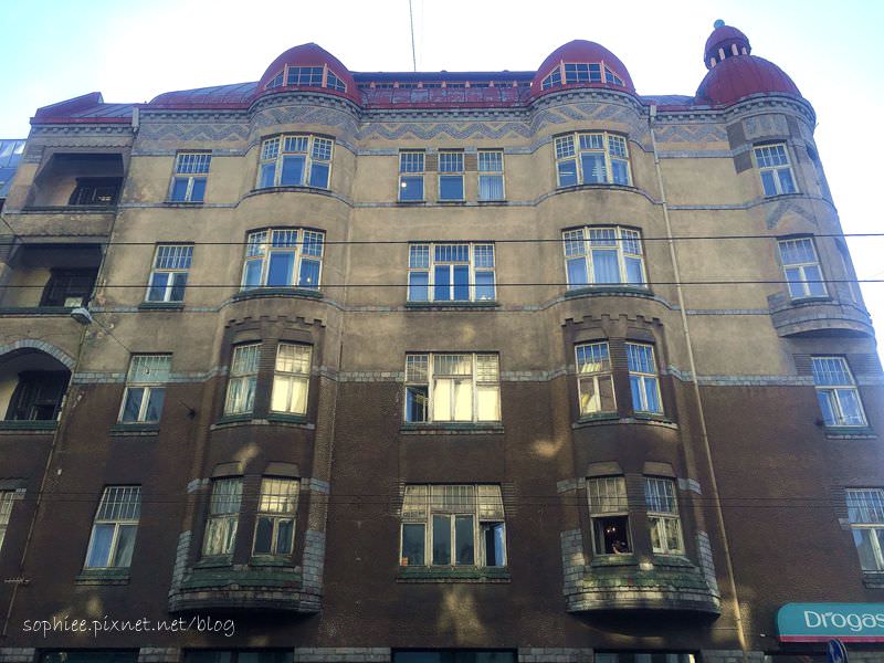 【波羅的海】拉脫維亞。里加（Riga, Latvia）：藝術風格建築（Art Nouveau）