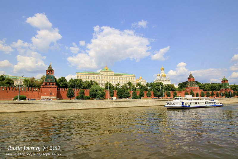 ［Russia］莫斯科。搭船漫遊城市風光