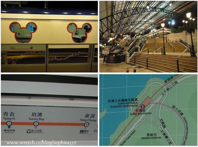 〔香港HK〕迪士尼列車。迪士尼線