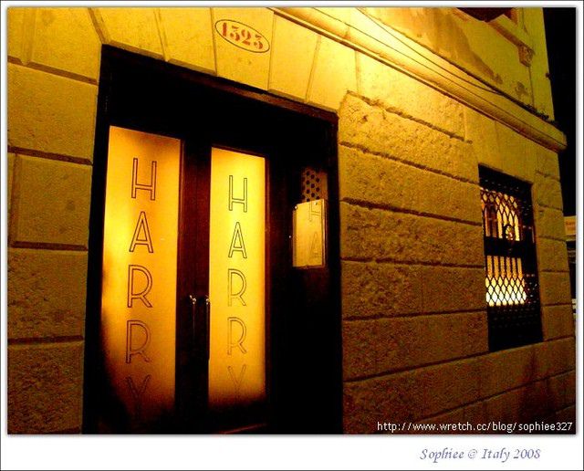 【Italy 義大利】威尼斯9：好愛『哈利酒館』 (HARRY’S BAR)
