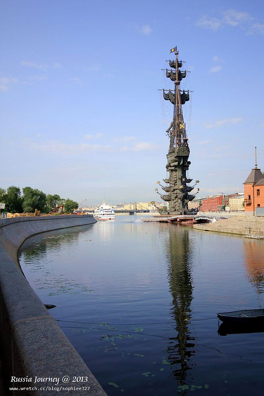 ［Russia］莫斯科散散步3(西南區)。『基督救世主大教堂』、『彼得船柱』