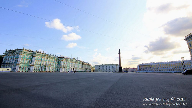 ［Russia］聖彼得堡。冬宮廣場放風