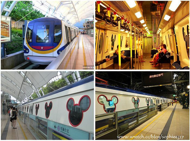 〔香港HK〕迪士尼列車。迪士尼線
