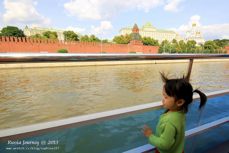 ［Russia］莫斯科。搭船漫遊城市風光
