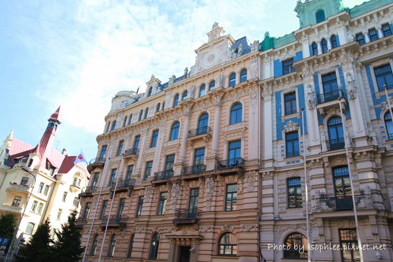 【波羅的海】拉脫維亞。里加（Riga, Latvia）：藝術風格建築（Art Nouveau）