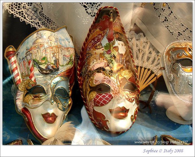 【Italy 義大利】威尼斯6：一直在迷路的『聖馬可區』買了戰利品–威尼斯面具！