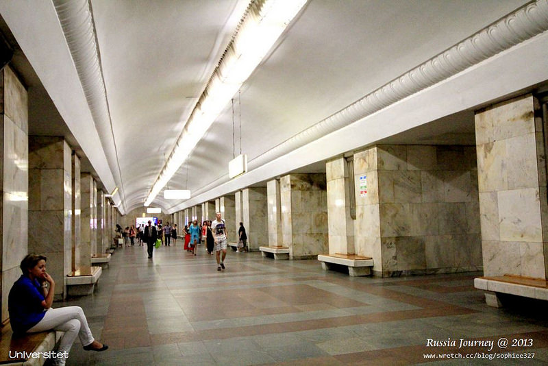 ［Russia］莫斯科地下鐵。第一次搭乘就上手！