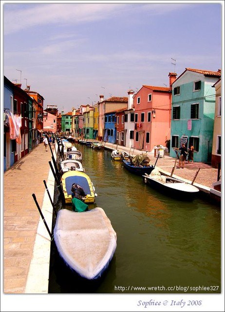【Italy 義大利】威尼斯5：適合退休養老的迷人小島－布拉諾島 （Burano）
