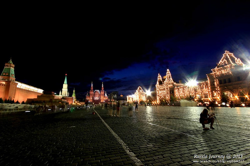 ［Russia］莫斯科。紅場的黑夜